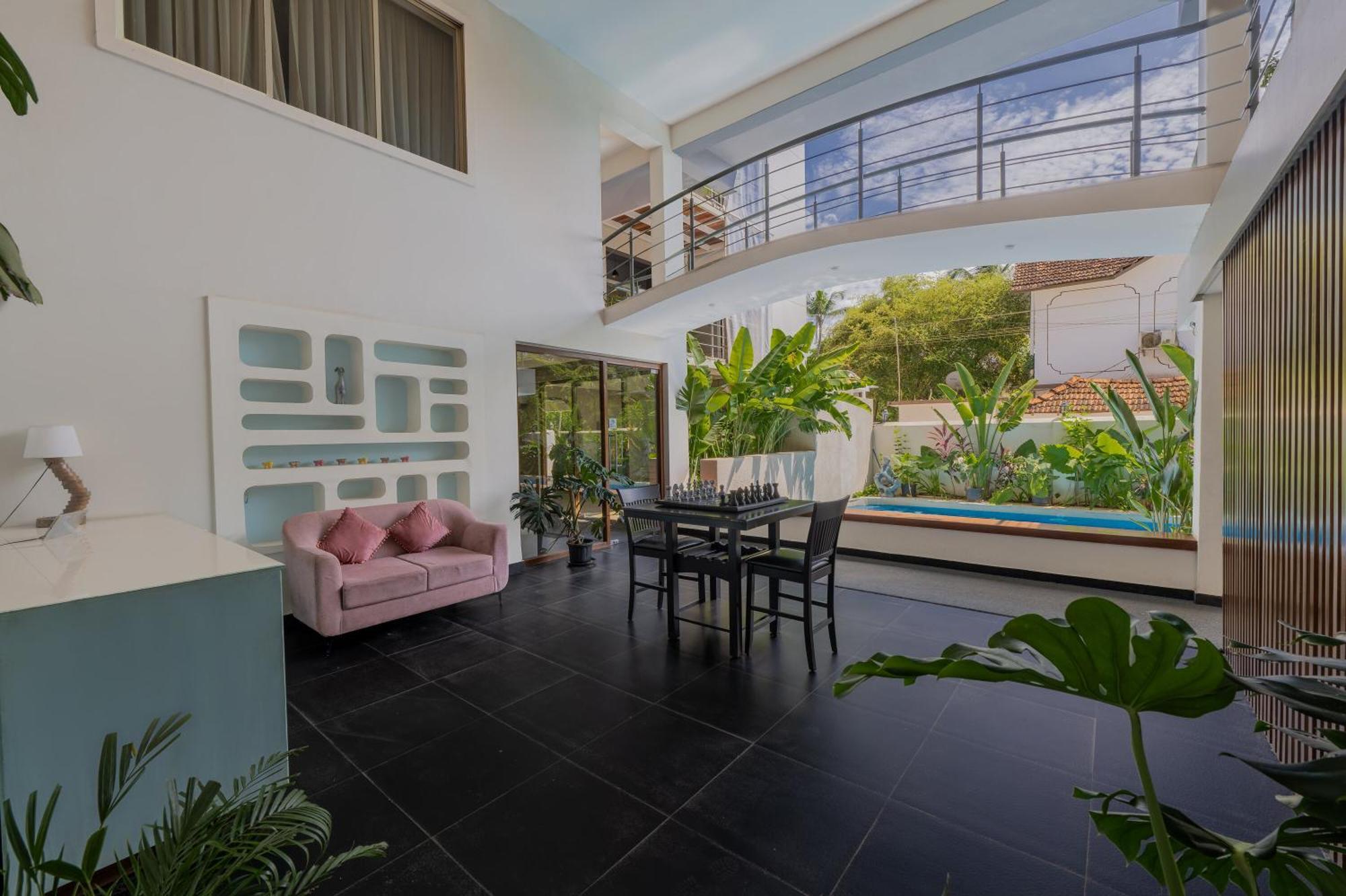 מלון Echor Samara Morjim Goa Sea View Restro מראה חיצוני תמונה