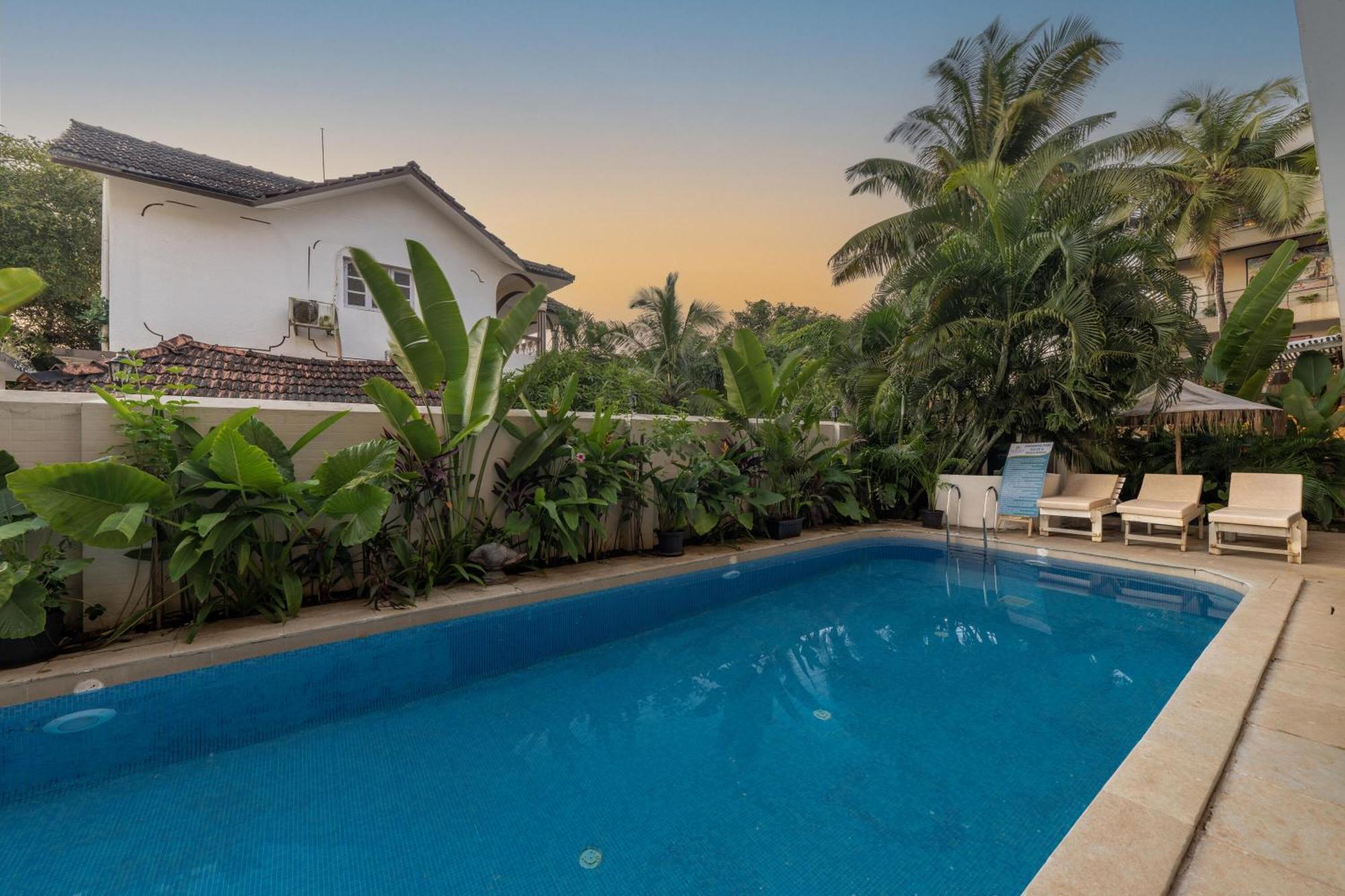 מלון Echor Samara Morjim Goa Sea View Restro מראה חיצוני תמונה
